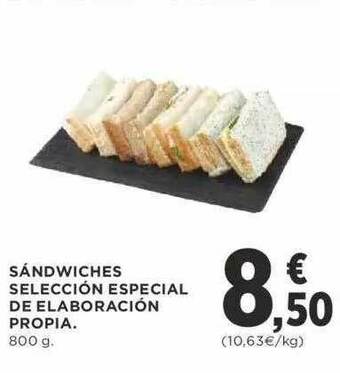 Supercor Sándwiches Selección Especial De Elaboración Propia oferta