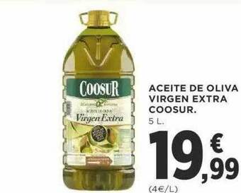 Supercor Aceite De Oliva Virgen Extra Coosur oferta