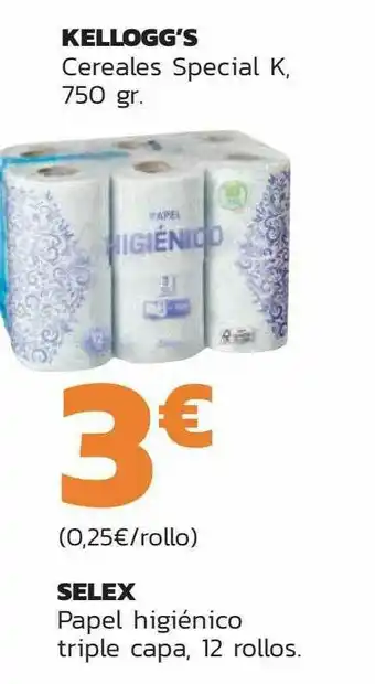 Supermercados Lupa Selex Papel Higiénico Triple Capa oferta