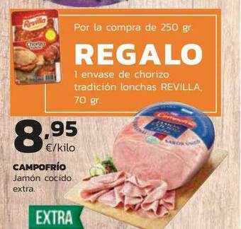 Supermercados Lupa Campofrio Jamón Cocido Extra oferta