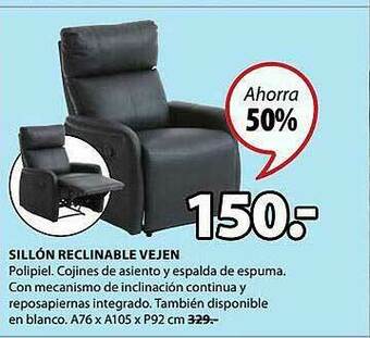 JYSK Sillón Reclinable Vejen oferta