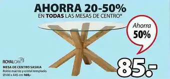 JYSK Mesa De Centro Saskia oferta