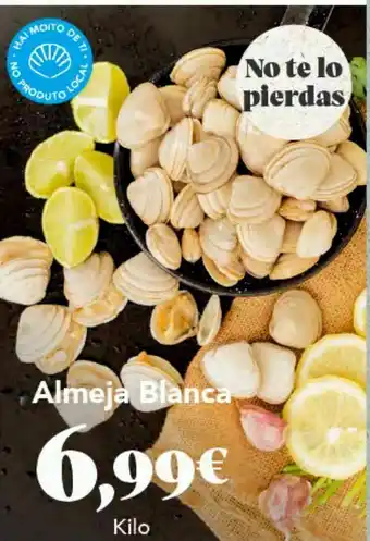 Almejas blancas