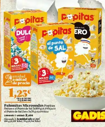 Gadis Palomitas popitas oferta