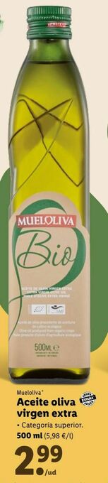 Lidl Aceite de oliva oferta
