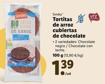 Lidl Tortitas de arroz oferta