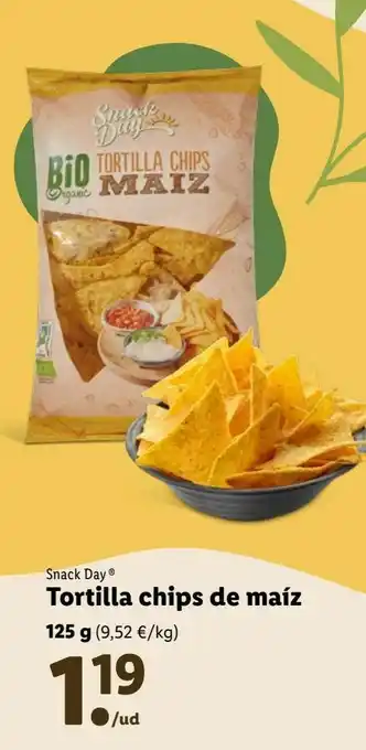Lidl Tortillas chips oferta