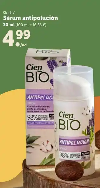 Lidl Sérum facial oferta