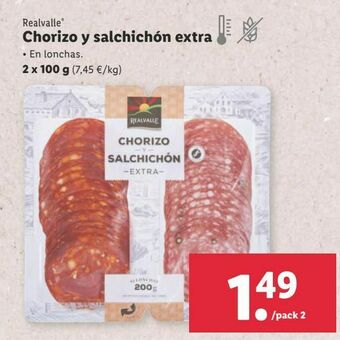 Lidl Embutidos realvalle oferta