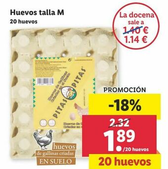 Lidl Huevos oferta