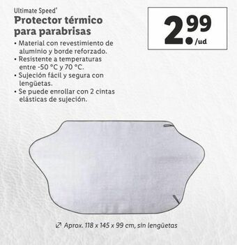 Lidl Accesorios para coche ultimate speed oferta