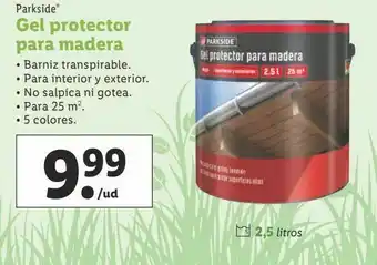 Lidl Protector de madera parkside oferta
