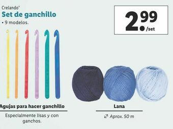Lidl Costura crelando oferta