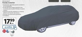 Lidl Fundas para coche ultimate speed oferta