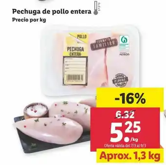 Pechuga de pollo