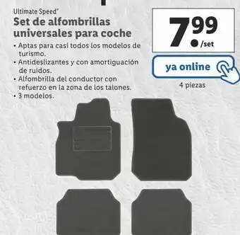 Nike Alfombrillas coche ultimate speed oferta