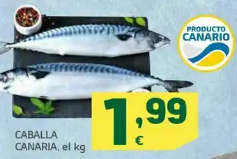 HiperDino Caballa canaria, el kg oferta