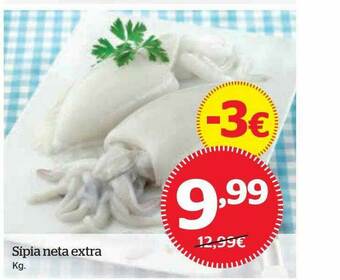 La Sirena Sípia Neta Extra oferta