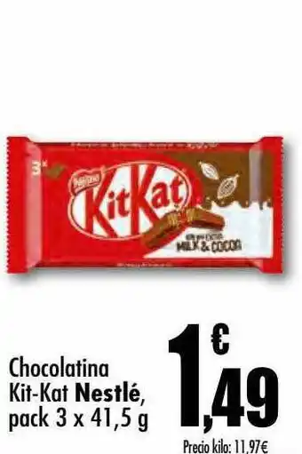 Unide Supermercados Chocolatina Kit-kat Nestlé oferta