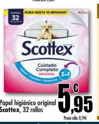 Unide Supermercados Papel Higiénico Original Scottex oferta
