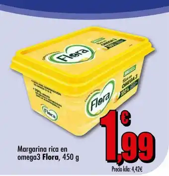 Unide Supermercados Margarina Rica En Omega3 Flora oferta