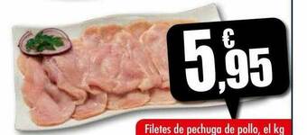 Unide Supermercados Filetes De Pechuga De Pollo oferta