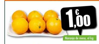 Unide Supermercados Naranja De Mesa oferta