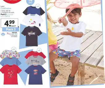 Lidl Lupilu Camisetas Tallas:86-116 oferta