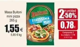 FROIZ Masa Buitoni mini pizza 265g oferta