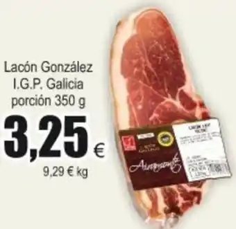 FROIZ Lacón Gonzàlez I>G>P Galicia porcion 350g oferta