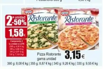 FROIZ Pizza Ristorante gama unidad oferta