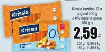 FROIZ Krissia Barritaas 12 u original 200g oferta