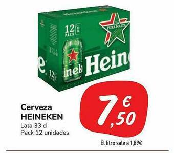 Carrefour Market Cerveza Heineken oferta