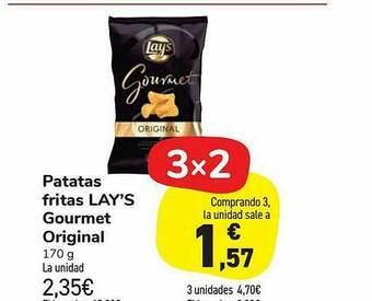 Carrefour Market Patatas Fritas Lay's Gourmet Original oferta
