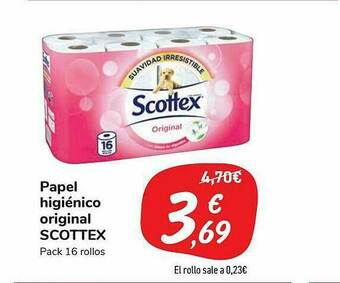 Carrefour Market Papel Higiénico Original Scottex oferta