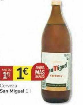 Consum Cerveza San Miguel oferta