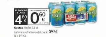 Consum Nestea Limón oferta