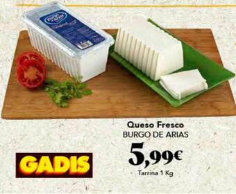 Gadis Queso Fresco Burgo De Arias oferta