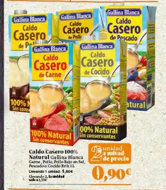 Gadis Caldo Casero 100% Naural Gallina Blanca oferta