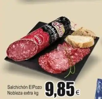 FROIZ Salchcichón Elpozo Nobleza extra kg oferta