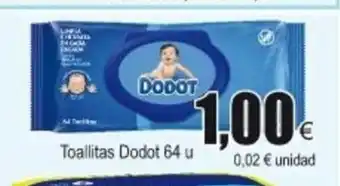 FROIZ Dodot Toallitas 64u oferta