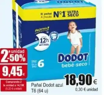 FROIZ Dodot Pañal azul T6 oferta