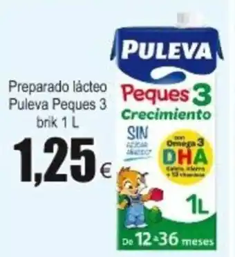FROIZ Puleva Preparado làctep Peques 3 brik 1L oferta