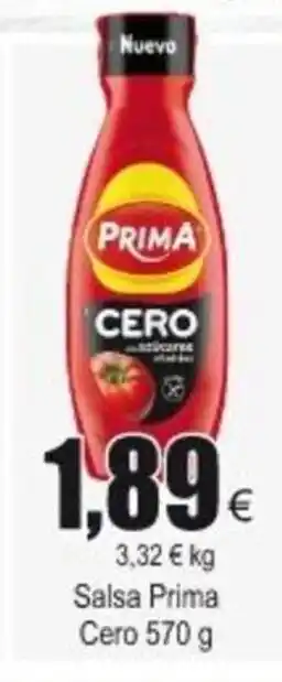 FROIZ Salsa Prima Cero 570g oferta