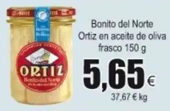 FROIZ Ortiz Bonito del Norte en aceite de oliva frasco 150g oferta