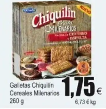 FROIZ Chiquilin Galletas Cereales Milenarios 260g oferta