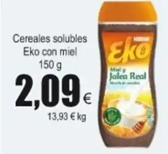 FROIZ Eko con miel Cereales solubles 150g oferta
