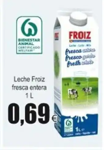 FROIZ Froiz Leche fresca entera 1L oferta