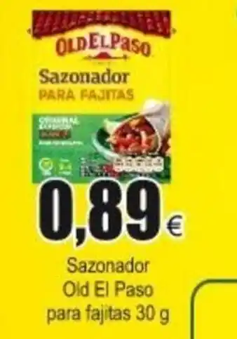 FROIZ Old El Paso Sazonador para fajitas 30g oferta