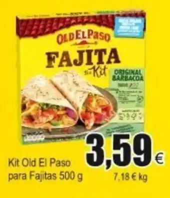 FROIZ Old El Paso Kit para Fajitas 500g oferta
